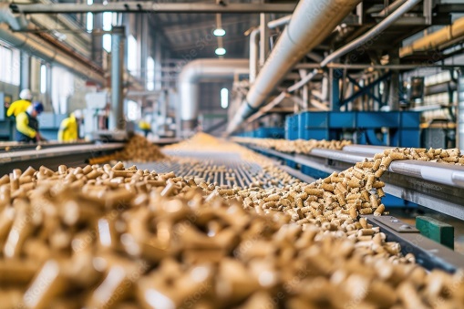 Sawdust Drying & Pellet Production